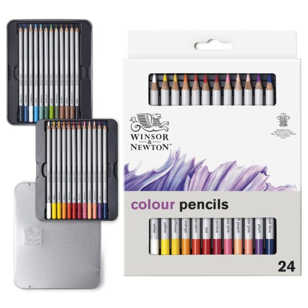 PRECISION PENCIL SET COLOURED X24