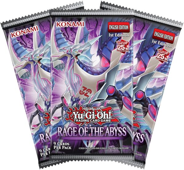 YGO RABBIA DELL'ABISSO BLISTER 3 BU