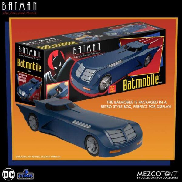 5 POINTS BATMAN ANIMATED BATMOBILE