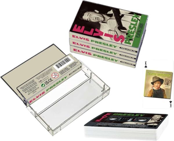 ELVIS PRESLEY CASSETTE PLAYING CARD