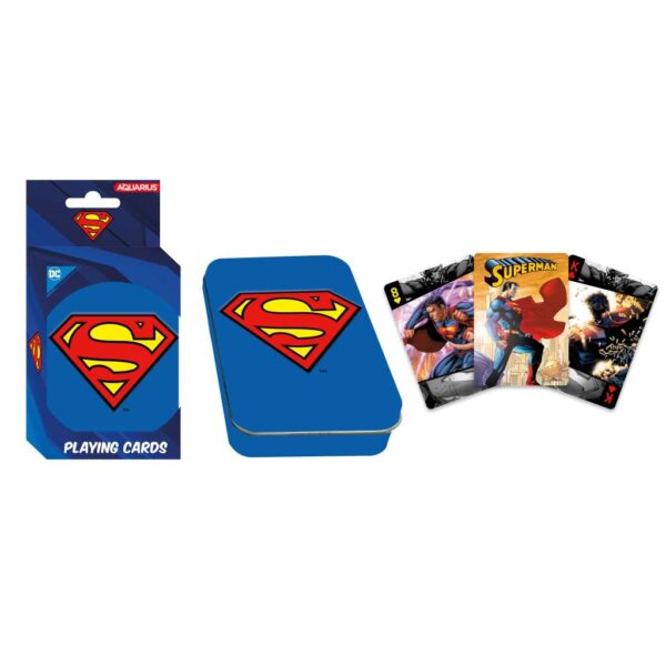 DC COMICS SUPERMAN PLAYING CARDS